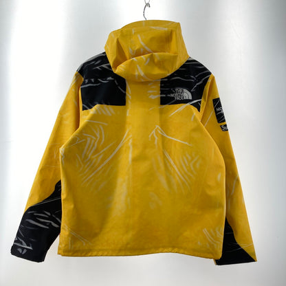 【中古美品】【メンズ】 SUPREME×THE NORTH FACE シュプリーム × ザ・ノース・フェイス NP02301I 23SS PRINTED TAPED SEAM SHELL JACKET "BLACK" 149-260304-ky-04-fuzh サイズ：M カラー：イエロー 万代Net店