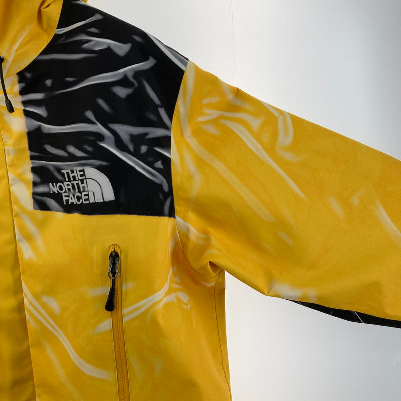 【中古美品】【メンズ】 SUPREME×THE NORTH FACE シュプリーム × ザ・ノース・フェイス NP02301I 23SS PRINTED TAPED SEAM SHELL JACKET "BLACK" 149-260304-ky-04-fuzh サイズ：M カラー：イエロー 万代Net店
