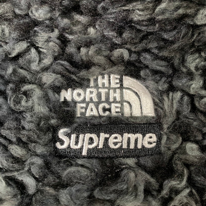 【中古品】【メンズ】 SUPREME × THE NORTH FACE シュプリーム ノースフェイス NN2306I HIGH PILE FLEECE BEANIE ハイパイル フリース ビーニー帽 帽子 185-260301-mh-10-fuz サイズ：LXL カラー：グレー 万代Net店