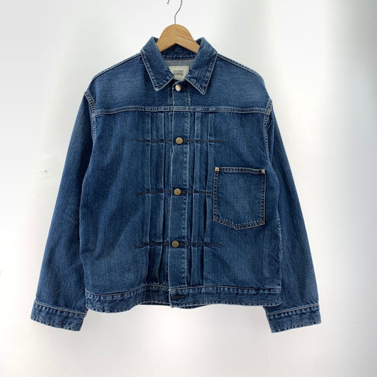 【中古品】【メンズ】 UNITED ARROWS & SONS ユナイテッドアローズ ＆サンズ 5525-299-0887 DENIM TRUCKER JACKET デニムジャケット 147-260303-ky-09-fuzh サイズ：S カラー：インディゴ 万代Net店