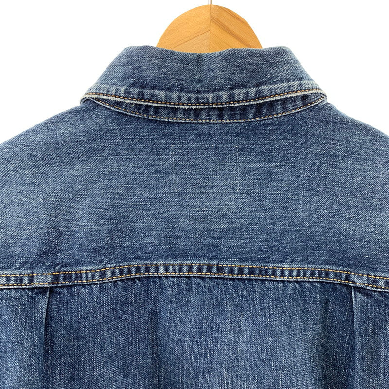 【中古品】【メンズ】 UNITED ARROWS & SONS ユナイテッドアローズ ＆サンズ 5525-299-0887 DENIM TRUCKER JACKET デニムジャケット 147-260303-ky-09-fuzh サイズ：S カラー：インディゴ 万代Net店