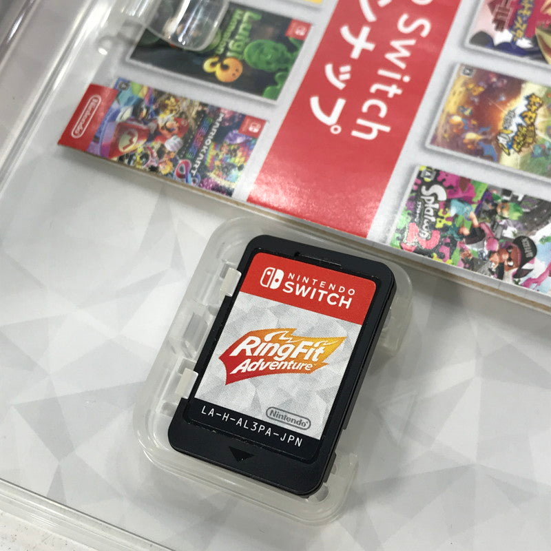 【中古品】 リングフィット アドベンチャー ニンテンドースイッチ Nintendo Switch 箱欠品 汚れあり [CERO区分_A / 全年齢対象商品] 029-260304-io-06-fuz 万代Net店