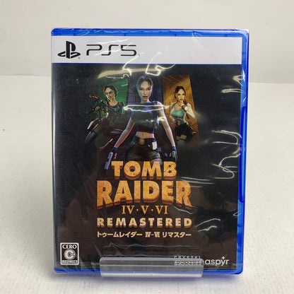 【未使用品】 未開封 未使用 PlayStation5 PS5 プレイステーション5 プレステ5 ソフト トゥームレイダー IV-VI リマスター [CERO区分_C/ 15歳以上対象] 026-260802-mh-20-fuz 万代Net店