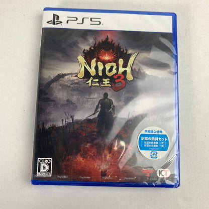 【中古美品】 未使用 未開封 PlayStation 5 PS5 プレイステーション5 プレステ5 ソフト 仁王3 026-260322-mh-17-fuz 万代Net店