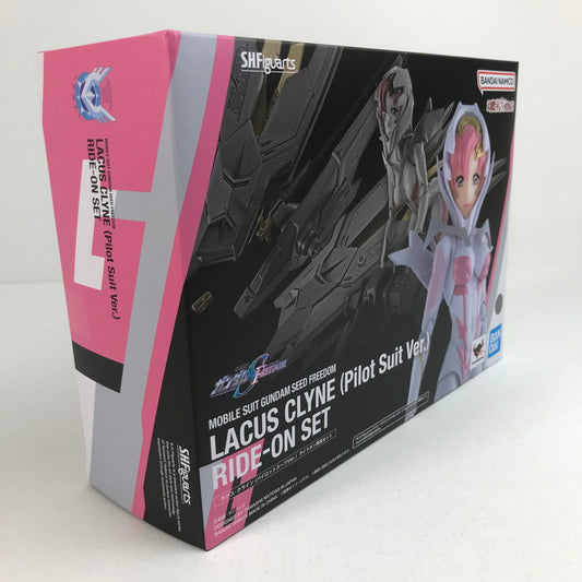 【中古美品】 未開封 S.H.Figuarts ラクス・クライン(パイロットスーツVer.) ライドオン再現セット フィギュア 056-260416-io-11-fuzh 万代Net店