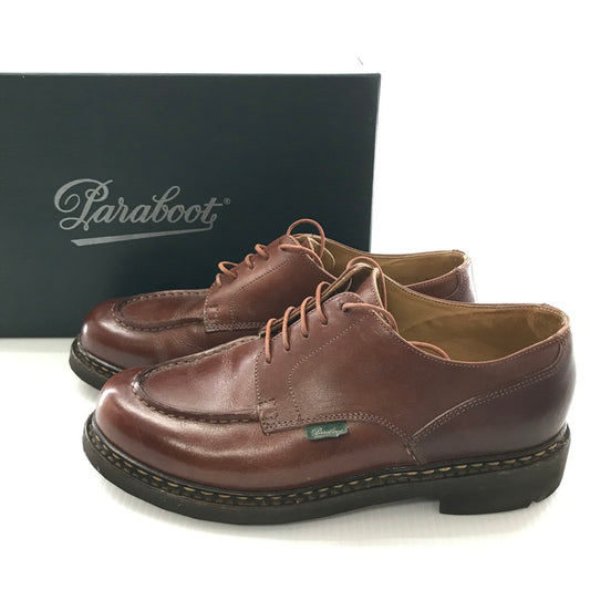 【中古品】 PARABOOT パラブーツ 710708 CHAMBORD 靴 革靴 レザーシューズ メンズ サイズ6 マルーン 箱付属 164-260313-io-06-fuzh 万代Net店