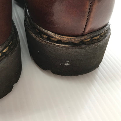 【中古品】 PARABOOT パラブーツ 710708 CHAMBORD 靴 革靴 レザーシューズ メンズ サイズ6 マルーン 箱付属 164-260313-io-06-fuzh 万代Net店