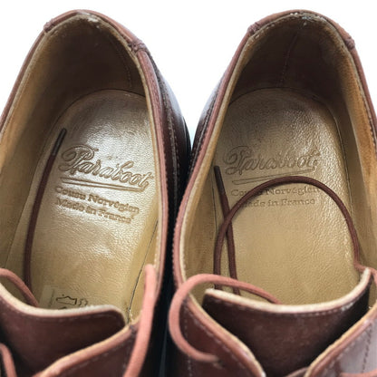 【中古品】 PARABOOT パラブーツ 710708 CHAMBORD 靴 革靴 レザーシューズ メンズ サイズ6 マルーン 箱付属 164-260313-io-06-fuzh 万代Net店