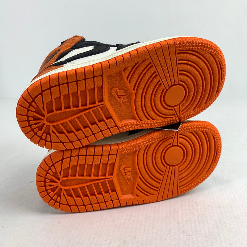 【中古美品】【キッズ】 NIKE ナイキ FD1413-008 TD JORDAN 1 RETRO HIGH OG ジョーダン 1 レトロ ハイ キッズ スニーカー シューズ 靴 173-260304-mh-07-fuz サイズ：13 カラー：オレンジ ブラック 万代Net店