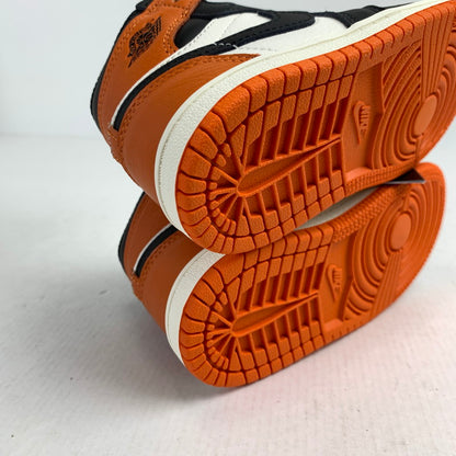 【中古美品】【キッズ】 NIKE ナイキ FD1413-008 TD JORDAN 1 RETRO HIGH OG ジョーダン 1 レトロ ハイ キッズ スニーカー シューズ 靴 173-260304-mh-07-fuz サイズ：13 カラー：オレンジ ブラック 万代Net店