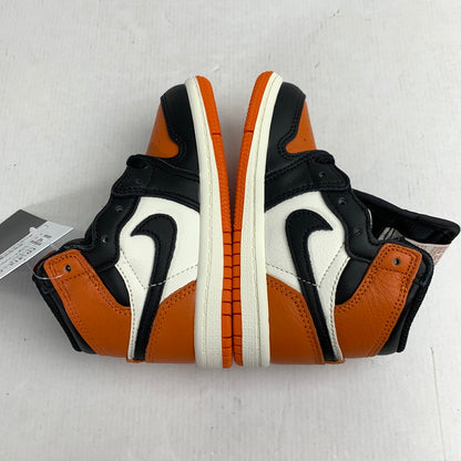 【中古美品】【キッズ】 NIKE ナイキ FD1413-008 TD JORDAN 1 RETRO HIGH OG ジョーダン 1 レトロ ハイ キッズ スニーカー シューズ 靴 173-260304-mh-07-fuz サイズ：13 カラー：オレンジ ブラック 万代Net店