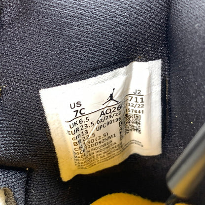 【中古美品】【キッズ】 NIKE ナイキ AQ2665-711 TD JORDAN 1 RETRO HIGH OG ジョーダン 1 レトロ ハイ キッズ スニーカー シューズ 靴 173-260304-mh-09-fuz サイズ：13 カラー：イエロー ブラック 万代Net店
