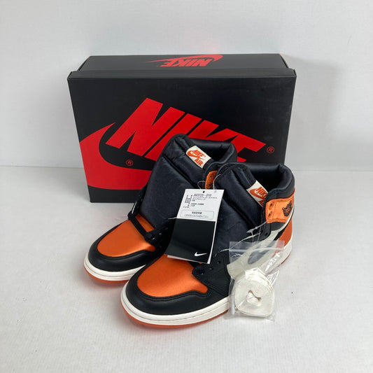 【中古美品】【レディース】 NIKE ナイキ AV3725-010 AIR JORDAN 1 HIGH エアジョーダン 1 スニーカー 靴 166-260304-ky-03-fuzh サイズ：23.5 カラー：オレンジ/ブラック 万代Net店