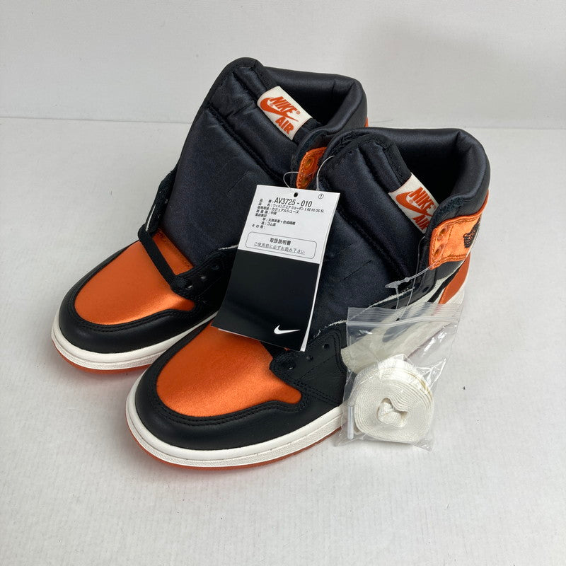 【中古美品】【レディース】 NIKE ナイキ AV3725-010 AIR JORDAN 1 HIGH エアジョーダン 1 スニーカー 靴 166-260304-ky-03-fuzh サイズ：23.5 カラー：オレンジ/ブラック 万代Net店