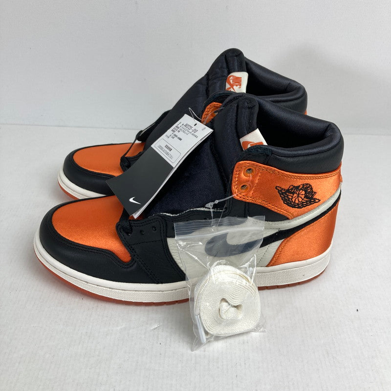 【中古美品】【レディース】 NIKE ナイキ AV3725-010 AIR JORDAN 1 HIGH エアジョーダン 1 スニーカー 靴 166-260304-ky-03-fuzh サイズ：23.5 カラー：オレンジ/ブラック 万代Net店