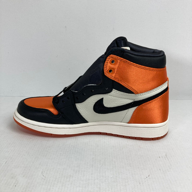 【中古美品】【レディース】 NIKE ナイキ AV3725-010 AIR JORDAN 1 HIGH エアジョーダン 1 スニーカー 靴 166-260304-ky-03-fuzh サイズ：23.5 カラー：オレンジ/ブラック 万代Net店