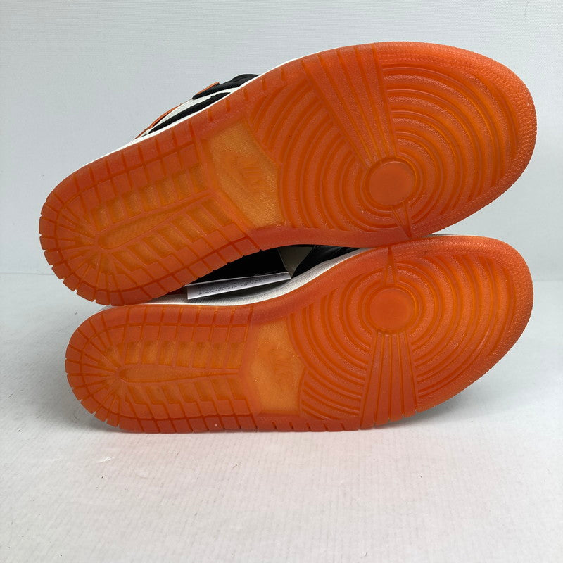 【中古美品】【レディース】 NIKE ナイキ AV3725-010 AIR JORDAN 1 HIGH エアジョーダン 1 スニーカー 靴 166-260304-ky-03-fuzh サイズ：23.5 カラー：オレンジ/ブラック 万代Net店
