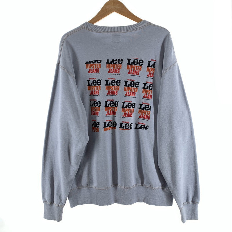 【中古品】【メンズ】 LEE リー スウェット トップス ブランド 古着 145-260923-gm-20-fuzh サイズ：L カラー：ネイビー 万代Net店