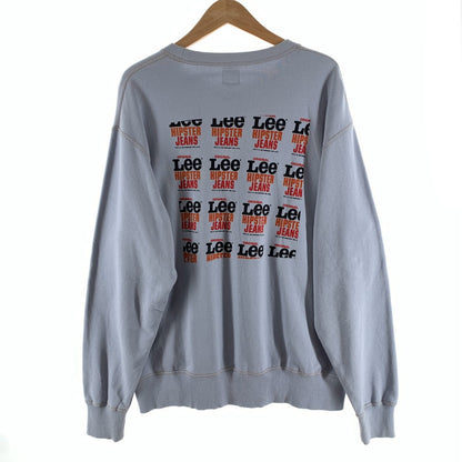 【中古品】【メンズ】 LEE リー スウェット トップス ブランド 古着 145-260923-gm-20-fuzh サイズ：L カラー：ネイビー 万代Net店