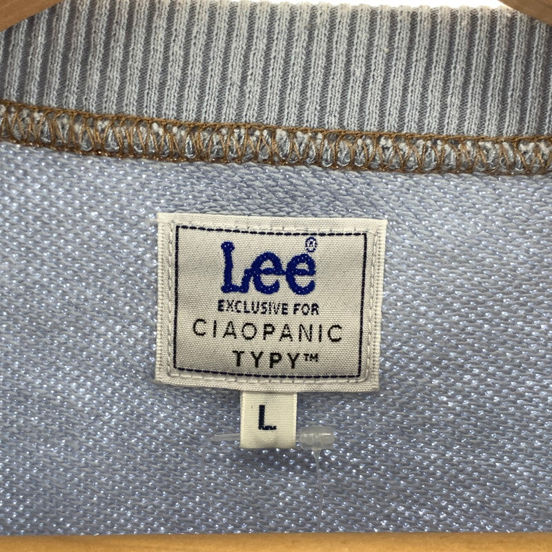 【中古品】【メンズ】 LEE リー スウェット トップス ブランド 古着 145-260923-gm-20-fuzh サイズ：L カラー：ネイビー 万代Net店