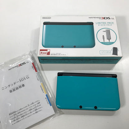 【現状渡し品】 ニンテンドー3DS LL Nintendo3DS ゲームハード 本体 タッチペン・ACアダプタ・ポーチ欠品 本体割れあり 023-260304-io-08-fuz 万代Net店