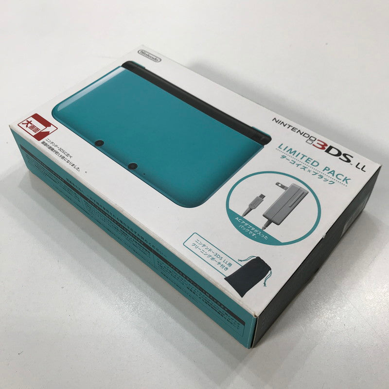 【現状渡し品】 ニンテンドー3DS LL Nintendo3DS ゲームハード 本体 タッチペン・ACアダプタ・ポーチ欠品 本体割れあり 023-260304-io-08-fuz 万代Net店
