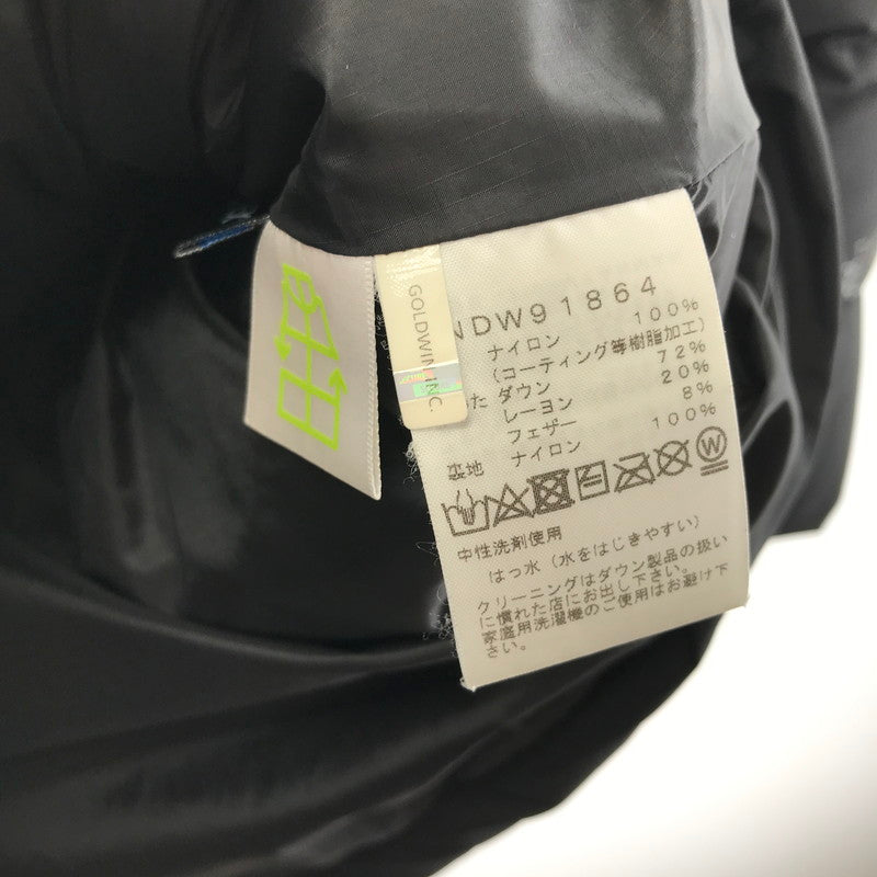 【中古品】【レディース】 THE NORTH FACE ノースフェイス NDW91864 ウインドストッパーダウンシェルコート ブラック レディース Sサイズ 169-260404-io-28-fuzh 万代Net店