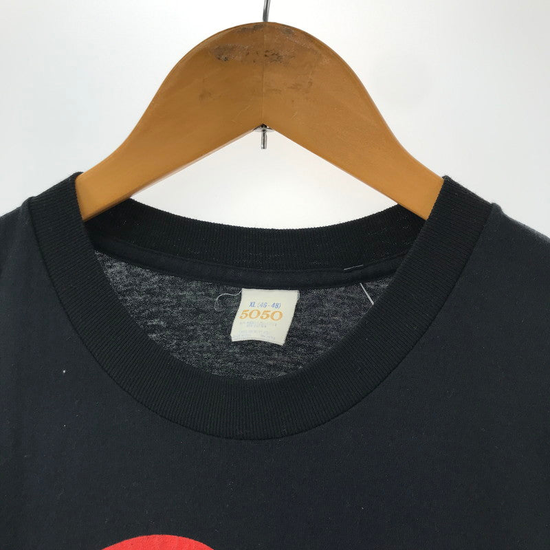 【中古品】【メンズ】 USED ROLLING STONES THE NORTH AMERICAN TOUR 1989 TEE ローリングストーンズ ツアー Tシャツ 半袖 トップス 古着 145-260309-mh-09-fuz サイズ：XL カラー：ブラック 万代Net店