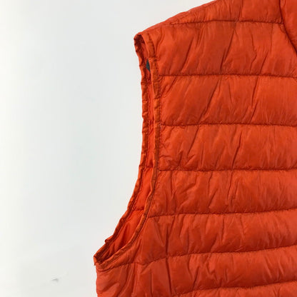 【中古品】【メンズ】 STONE ISLAND ストーンアイランド 6315G0124 GARMENT DYED DOWN VEST ガーメント ダイ ダウン ベスト アウター コート 古着 141-260309-mh-05-fuz サイズ：L カラー：オレンジ 万代Net店