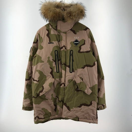 【中古品】【メンズ】 F.C.REAL BRISTOL エフシー レアル ブリストル FCRB - 167024 PADDED FIELD COAT フィールド コート ジャケット アウター 古着 142-260309-mh-04-fuz サイズ：S カラー：カモフラ 万代Net店