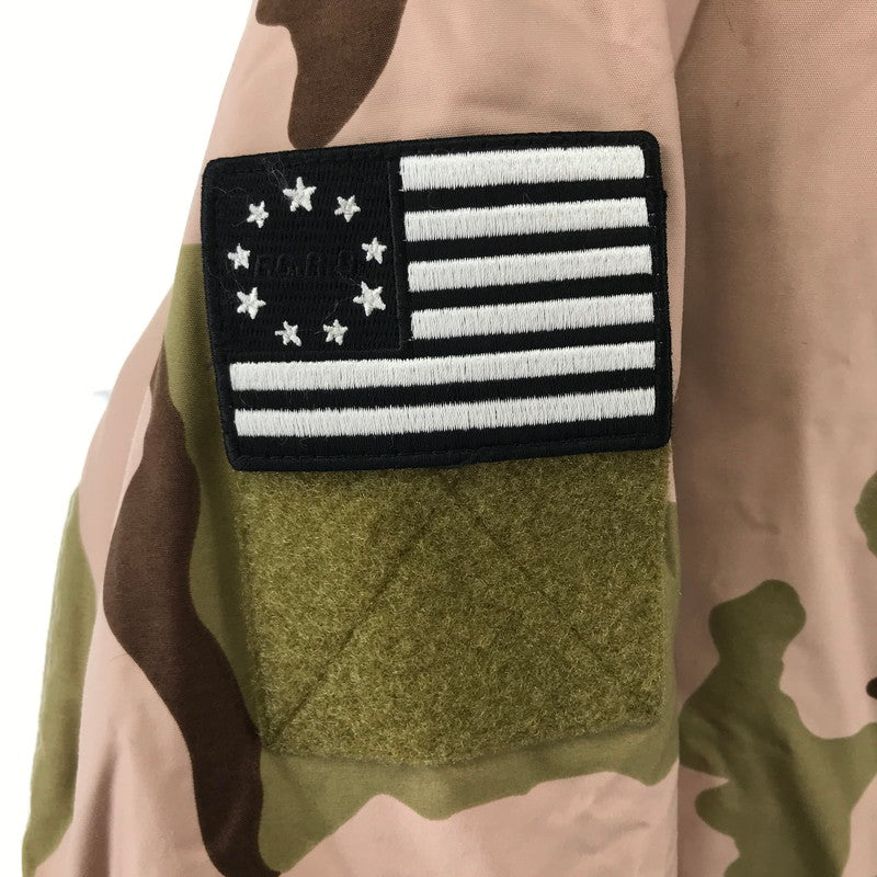 【中古品】【メンズ】 F.C.REAL BRISTOL エフシー レアル ブリストル FCRB - 167024 PADDED FIELD COAT フィールド コート ジャケット アウター 古着 142-260309-mh-04-fuz サイズ：S カラー：カモフラ 万代Net店