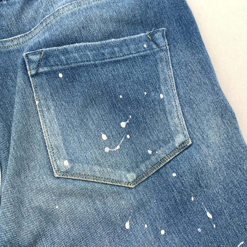 【中古品】【メンズ】 RESOUND CLOTHING BASIC-ST-019 BLIND DENIM JERSEY リサウンドクロージング ストレッチ デニムパンツ ジーンズ ブランド 古着 151-260524-gm-07-fuz サイズ：4 カラー：インディゴ 万代Net店