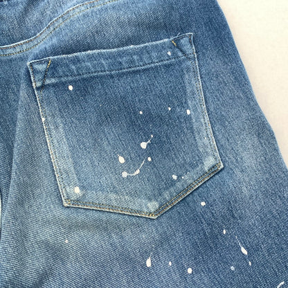 【中古品】【メンズ】 RESOUND CLOTHING BASIC-ST-019 BLIND DENIM JERSEY リサウンドクロージング ストレッチ デニムパンツ ジーンズ ブランド 古着 151-260524-gm-07-fuz サイズ：4 カラー：インディゴ 万代Net店