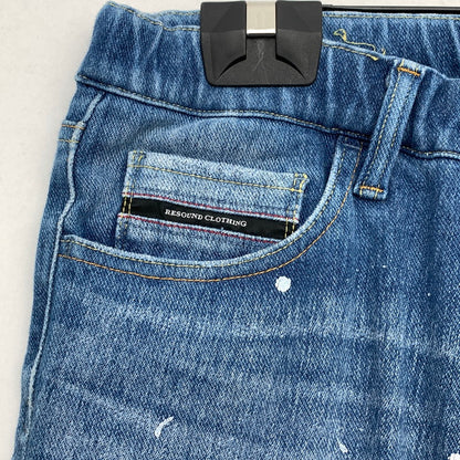 【中古品】【メンズ】 RESOUND CLOTHING BASIC-ST-019 BLIND DENIM JERSEY リサウンドクロージング ストレッチ デニムパンツ ジーンズ ブランド 古着 151-260524-gm-07-fuz サイズ：4 カラー：インディゴ 万代Net店