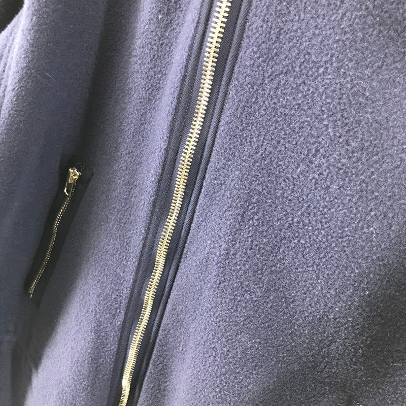 【中古品】【メンズ】 UNUSED アンユーズド US1654 OVERSIZE HOODIE COAT オーバーサイズ フーディ コート ジャケット アウター 古着 140-260309-mh-02-fuz サイズ：3 カラー：ネイビー 万代Net店
