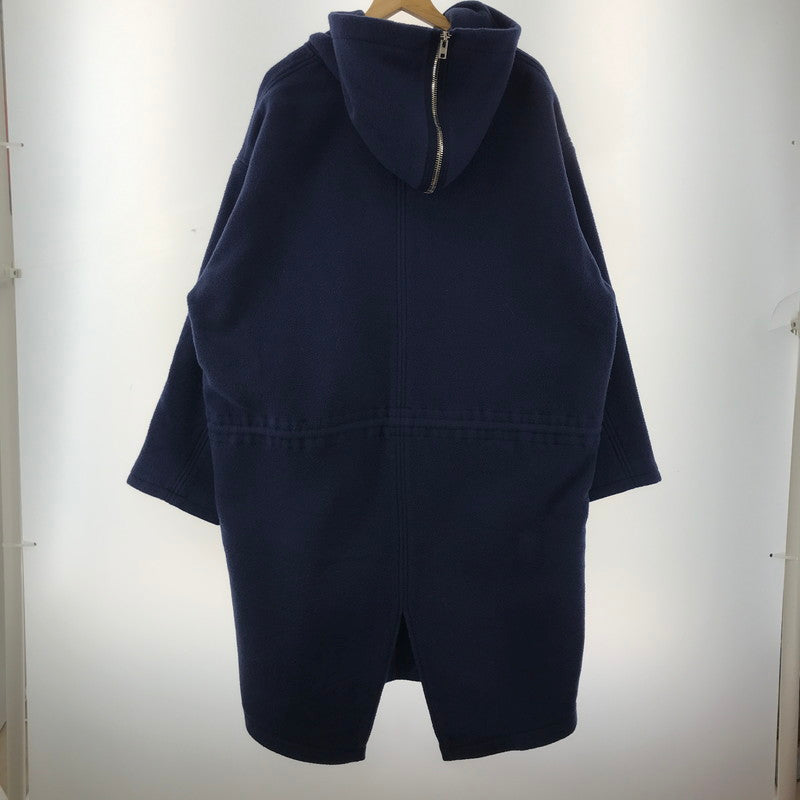 【中古品】【メンズ】 UNUSED アンユーズド US1654 OVERSIZE HOODIE COAT オーバーサイズ フーディ コート ジャケット アウター 古着 140-260309-mh-02-fuz サイズ：3 カラー：ネイビー 万代Net店
