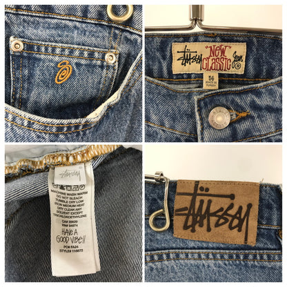 【中古品】【メンズ】 STUSSY ステューシー 116672 NEW CLASSIC JEAN DENIM ニュー クラシック ジーンズ デニム パンツ Gパン ボトムス 153-260309-mh-11-fuz サイズ：W36 カラー：ブルー 万代Net店