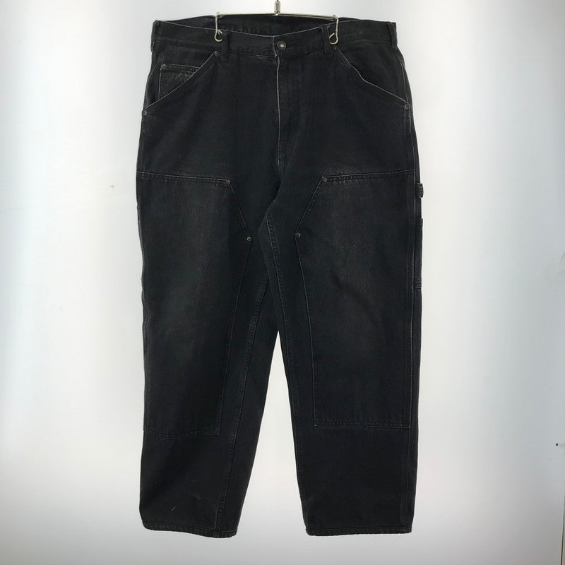 【中古品】【メンズ】 SUPREME × MM6 MAISON MARGIELA シュプリーム MM6 メゾン マルジェラ FOIL DOUBLE KNEE PAINTER PANT フォイル ダブルニー ペインター パンツ ボトムス 古着 149-260309-mh-10-fuz サイズ：W36 カラー：ブラック 万代Net店