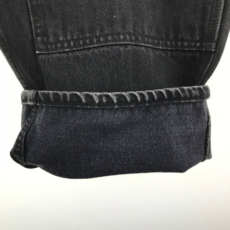 【中古品】【メンズ】 SUPREME × MM6 MAISON MARGIELA シュプリーム MM6 メゾン マルジェラ FOIL DOUBLE KNEE PAINTER PANT フォイル ダブルニー ペインター パンツ ボトムス 古着 149-260309-mh-10-fuz サイズ：W36 カラー：ブラック 万代Net店