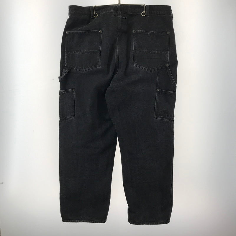 【中古品】【メンズ】 SUPREME × MM6 MAISON MARGIELA シュプリーム MM6 メゾン マルジェラ FOIL DOUBLE KNEE PAINTER PANT フォイル ダブルニー ペインター パンツ ボトムス 古着 149-260309-mh-10-fuz サイズ：W36 カラー：ブラック 万代Net店