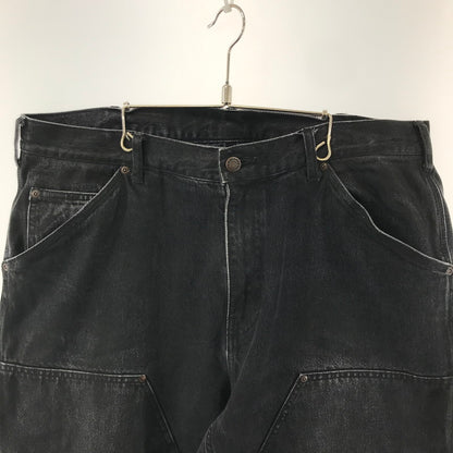 【中古品】【メンズ】 SUPREME × MM6 MAISON MARGIELA シュプリーム MM6 メゾン マルジェラ FOIL DOUBLE KNEE PAINTER PANT フォイル ダブルニー ペインター パンツ ボトムス 古着 149-260309-mh-10-fuz サイズ：W36 カラー：ブラック 万代Net店