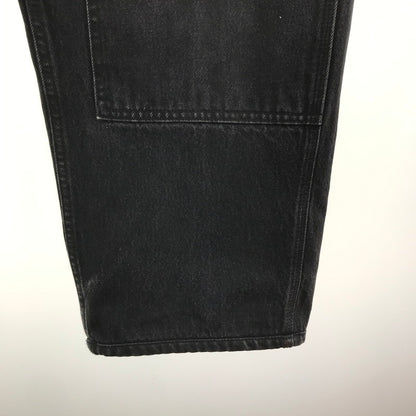 【中古品】【メンズ】 SUPREME × MM6 MAISON MARGIELA シュプリーム MM6 メゾン マルジェラ FOIL DOUBLE KNEE PAINTER PANT フォイル ダブルニー ペインター パンツ ボトムス 古着 149-260309-mh-10-fuz サイズ：W36 カラー：ブラック 万代Net店