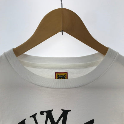 【中古品】【メンズ】 HUMAN MADE ヒューマンメイド GDC VALENTINE'S L S TEE ガールズドントクライ バレンタインズデイ ロゴ プリント 半袖 Tシャツ トップス 古着 140-260311-mh-13-fuz サイズ：L カラー：ホワイト 万代Net店