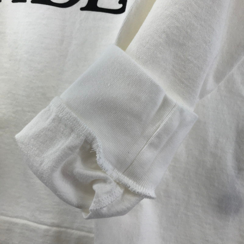 【中古品】【メンズ】 HUMAN MADE ヒューマンメイド GDC VALENTINE'S L S TEE ガールズドントクライ バレンタインズデイ ロゴ プリント 半袖 Tシャツ トップス 古着 140-260311-mh-13-fuz サイズ：L カラー：ホワイト 万代Net店