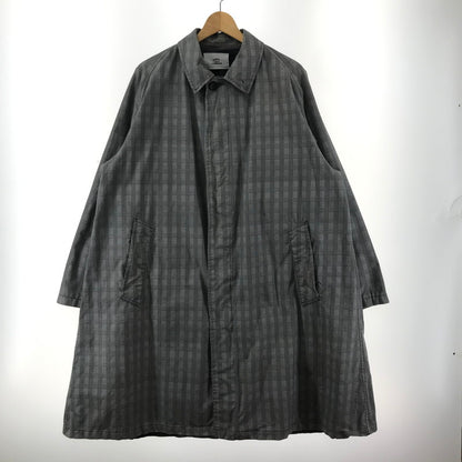 【中古品】【メンズ】 OUTIL ウティ ステンカラーコート ジャケット アウター 古着 140-260311-mh-10-fuz サイズ：4 カラー：グレー 万代Net店