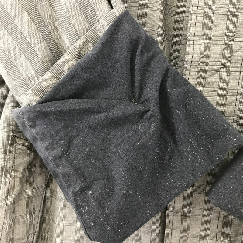 【中古品】【メンズ】 OUTIL ウティ ステンカラーコート ジャケット アウター 古着 140-260311-mh-10-fuz サイズ：4 カラー：グレー 万代Net店