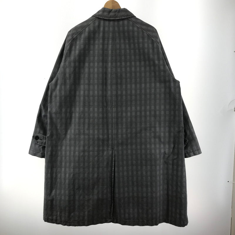 【中古品】【メンズ】 OUTIL ウティ ステンカラーコート ジャケット アウター 古着 140-260311-mh-10-fuz サイズ：4 カラー：グレー 万代Net店