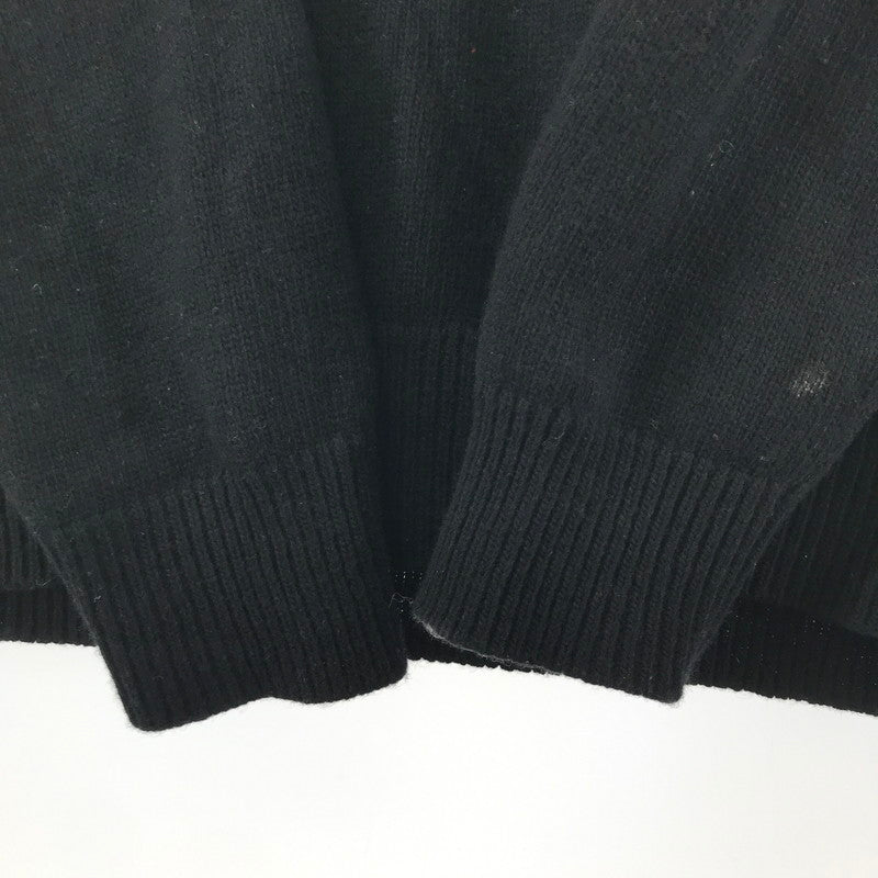 【中古品】【メンズ】 STONEISLAND ストーンアイランド 7915508A3 CREWNECK KNIT クルーネック ニット セーター トップス 古着 141-260309-mh-07-fuz サイズ：M カラー：ブラック 万代Net店