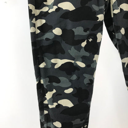 【中古品】【メンズ】 A BATHING APE ア ベイシング エイプ EASY PANT シャーク プリント イージー パンツ ボトムス 古着 153-260311-mh-16-fuz サイズ：M カラー：カモ 万代Net店