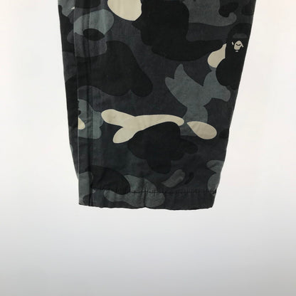 【中古品】【メンズ】 A BATHING APE ア ベイシング エイプ EASY PANT シャーク プリント イージー パンツ ボトムス 古着 153-260311-mh-16-fuz サイズ：M カラー：カモ 万代Net店